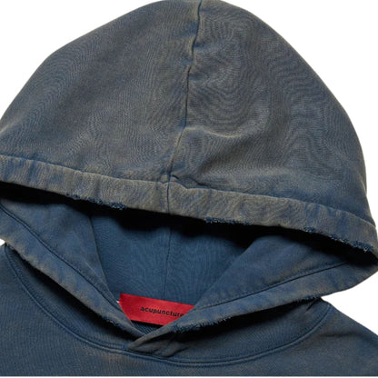 Felpa Acupuncture Anarchy Hoodie BLU NAVY