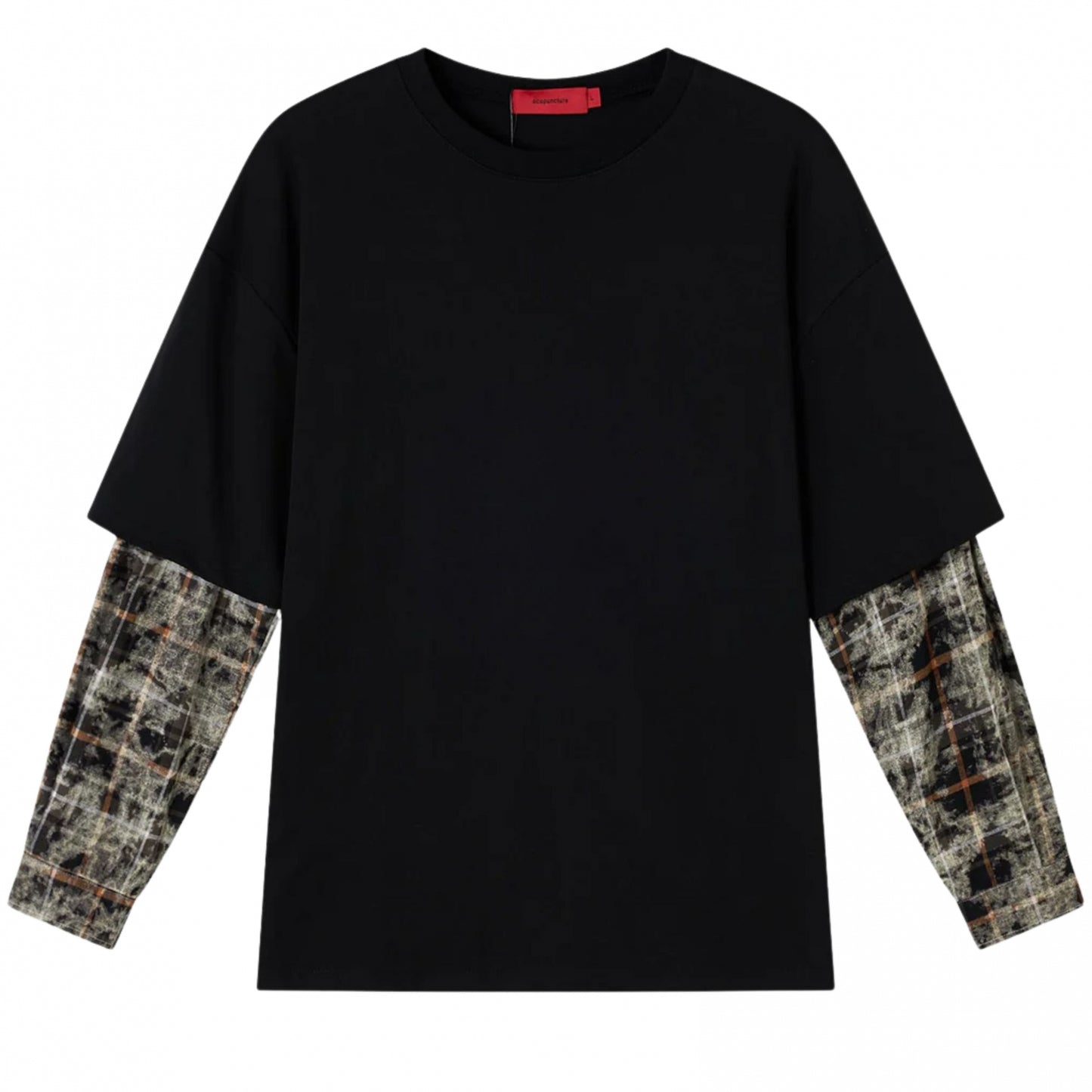 Maglietta Acupuncture Acid Long Sleeve NERO