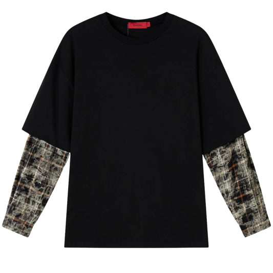 Maglietta Acupuncture Acid Long Sleeve NERO