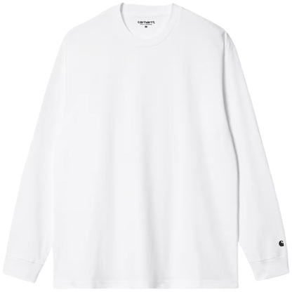 Maglietta Carhartt WIP LS Base Tee BIANCO