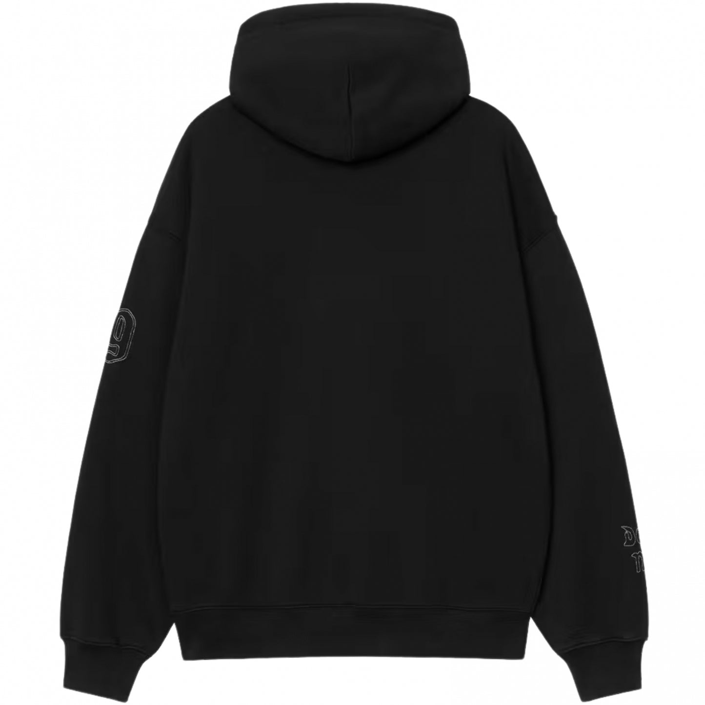 Felpa Carhartt WIP Hooded Hackwork Sweat NERO