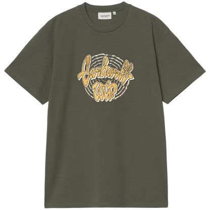 Maglietta Carhartt WIP S/S Chedda Tee GRIGIO