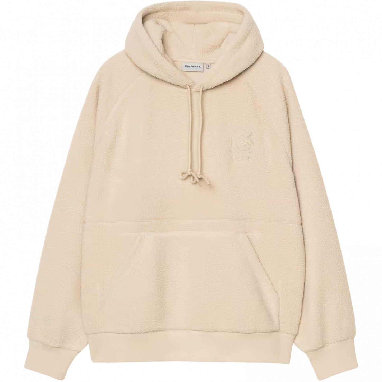 Felpa Carhartt WIP Hooded Helix Sweat BEIGE