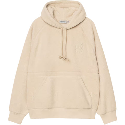 Felpa Carhartt WIP Hooded Helix Sweat BEIGE
