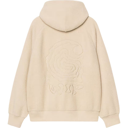 Felpa Carhartt WIP Hooded Helix Sweat BEIGE