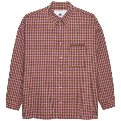 Camicia NASA Raw Edge Fluid Shirt ROSA