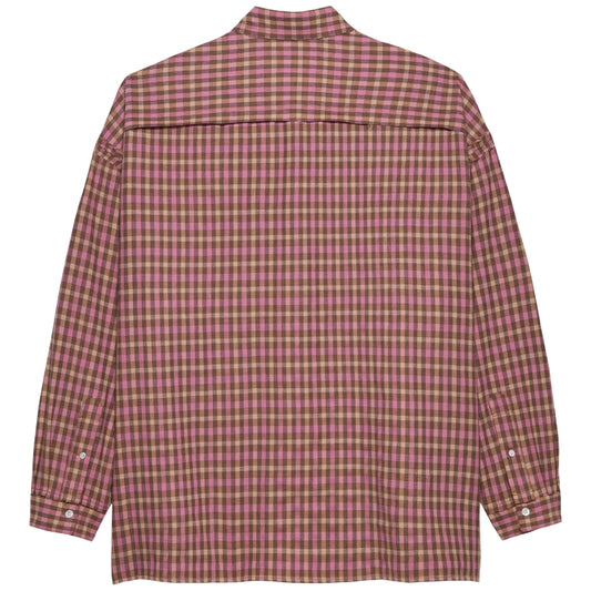 Camicia NASA Raw Edge Fluid Shirt ROSA