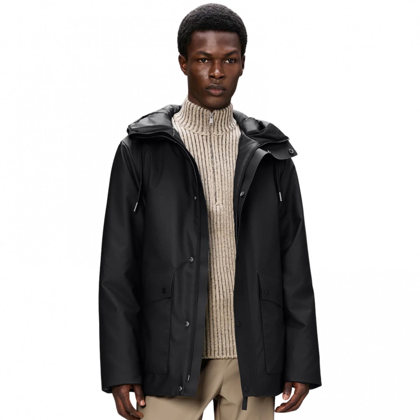 Parka Rains Nome Parka W3 NERO