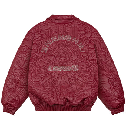 Giacca Grimey PU Leather Jacket BORDEAUX