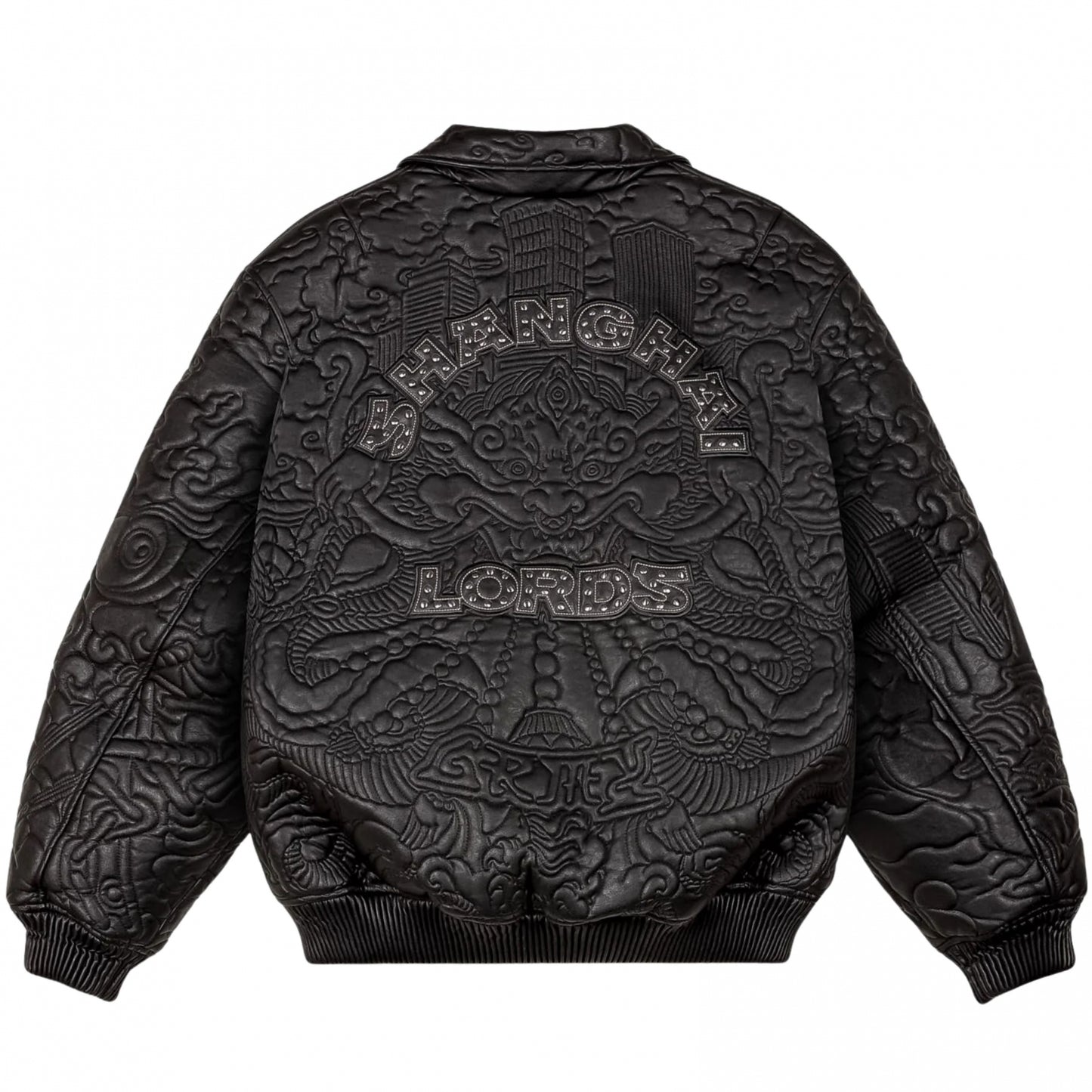 Giacca Grimey PU Leather Jacket NERO