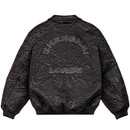 Giacca Grimey PU Leather Jacket NERO