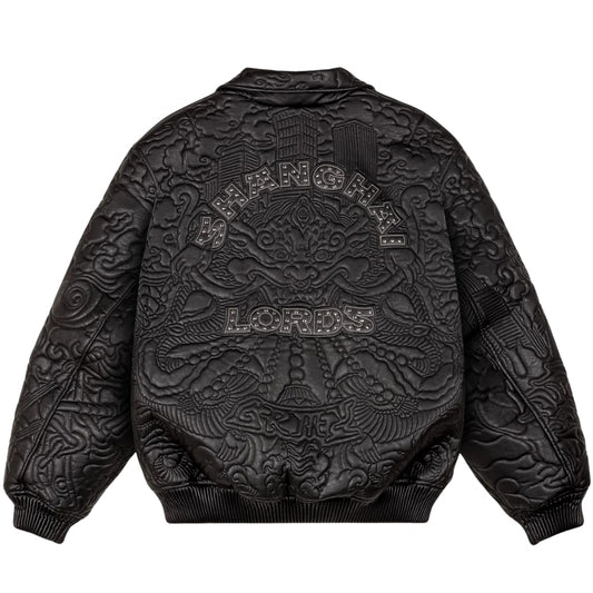 Giacca Grimey PU Leather Jacket NERO