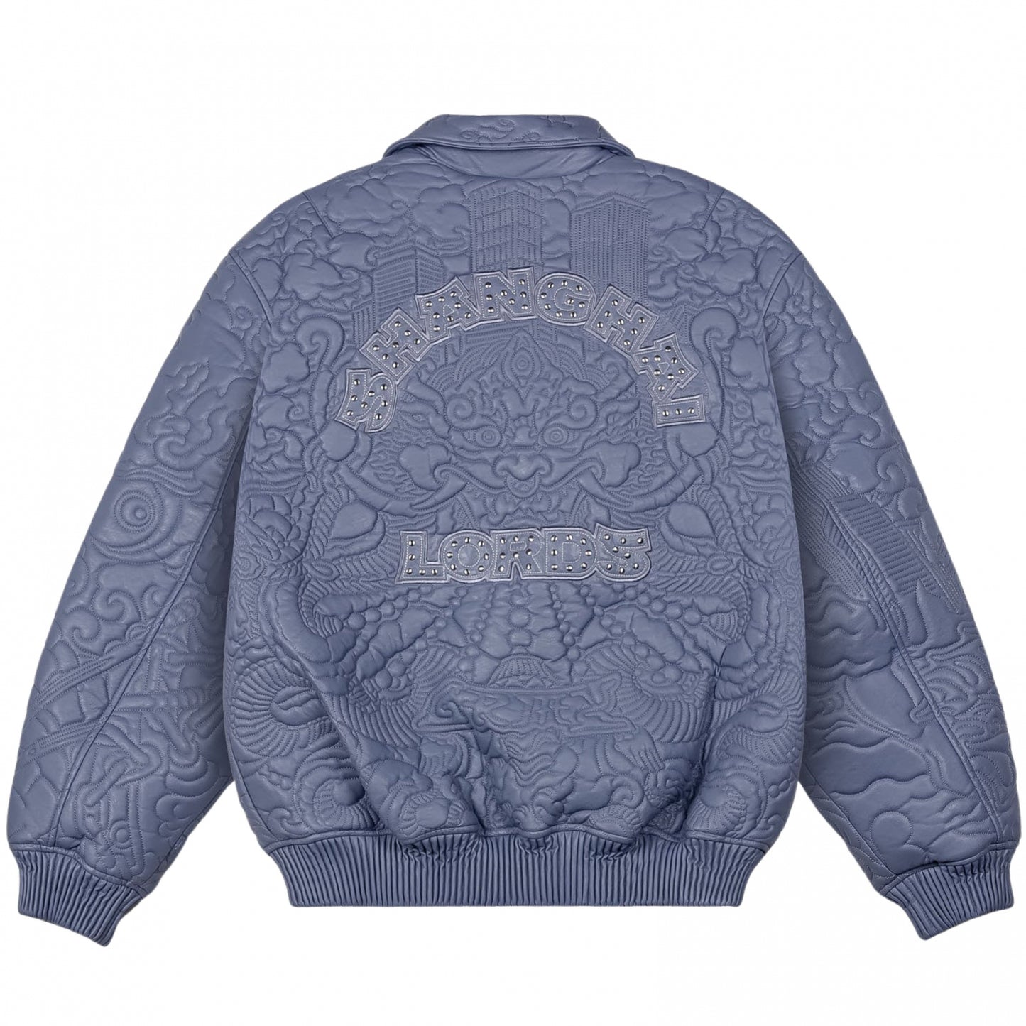 Giacca Grimey PU Leather Jacket BLU