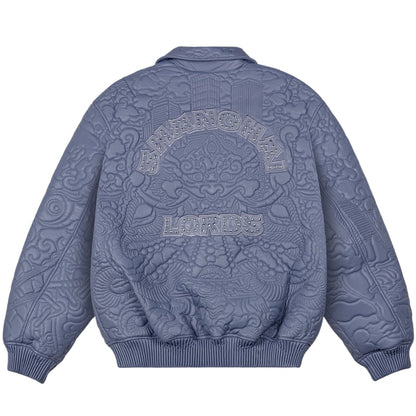 Giacca Grimey PU Leather Jacket BLU