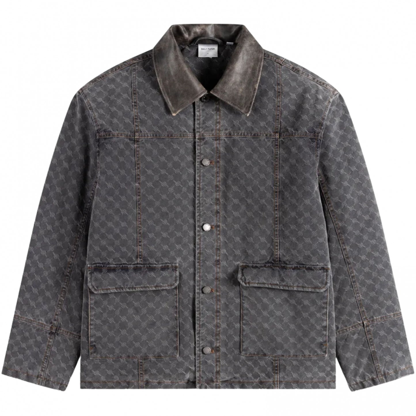 Giacca Daily Paper Monogram Workwear Jacket GRIGIO
