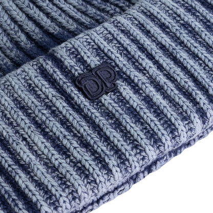 Cappello Daily Paper Knitted Washed Beanie BLU