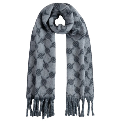 Sciarpa Daily Paper Riyo Monogram Scarf BLU