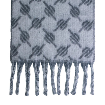 Sciarpa Daily Paper Riyo Monogram Scarf BLU