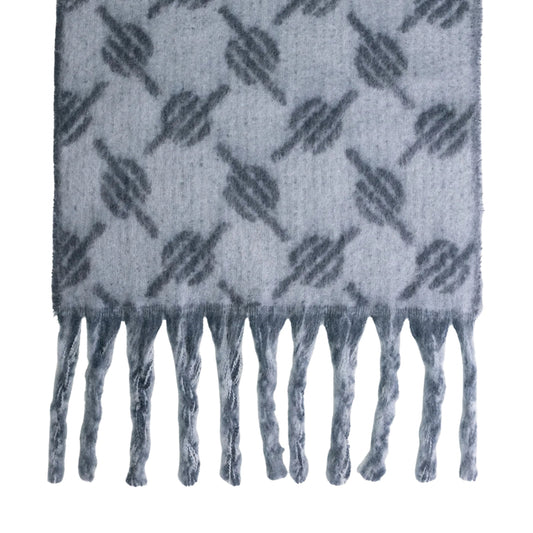 Sciarpa Daily Paper Riyo Monogram Scarf BLU