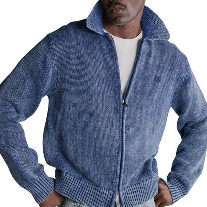 Cardigan Daily Paper Indigo Knit Cardigan UNICO