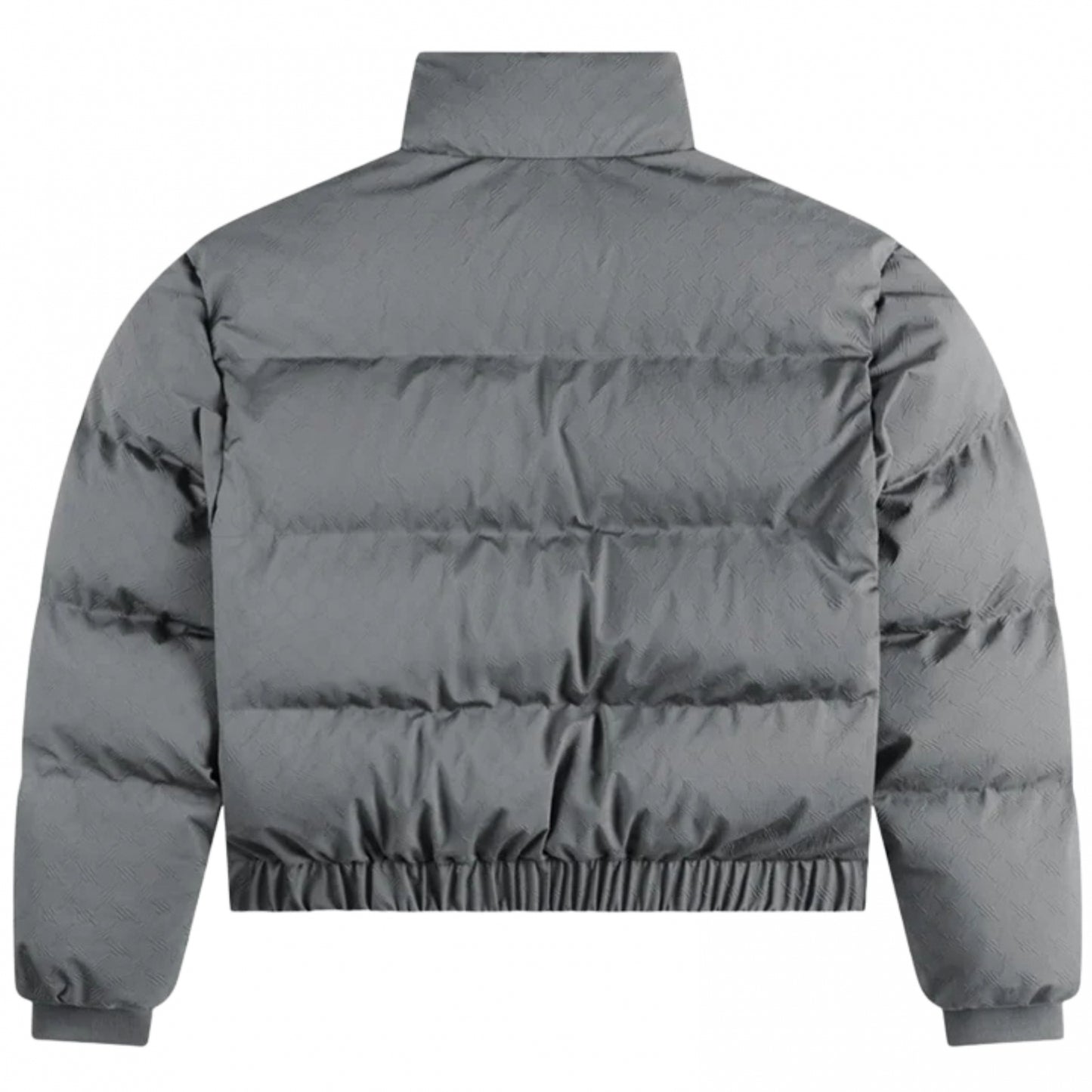 Giubbino Daily Paper Renako Monogram Puffer Jacket GRIGIO