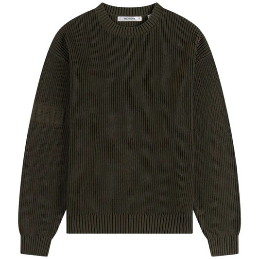 Maglione Daily Paper Band Knit Sweater VERDE
