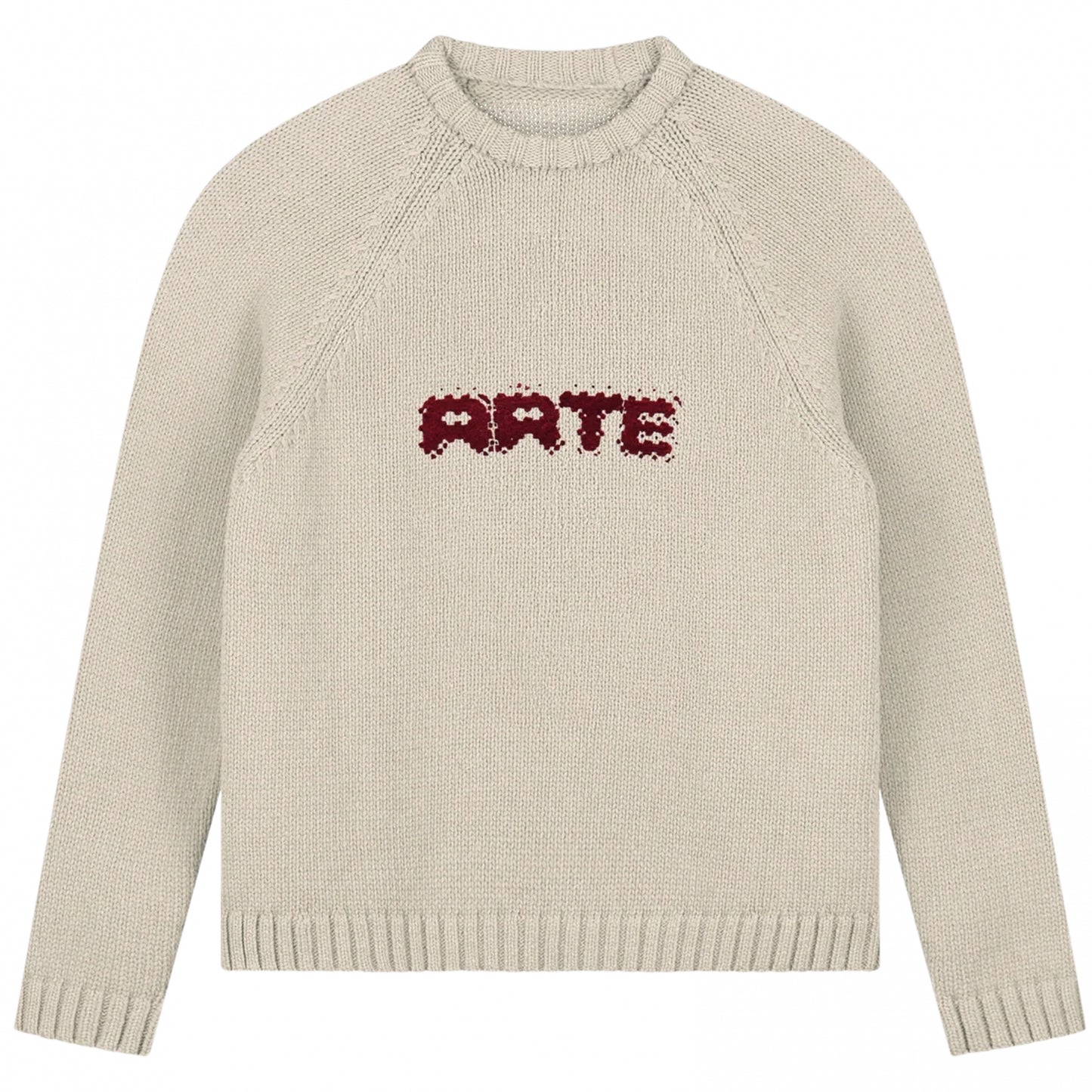 Maglione Arte Pixel Front Knit