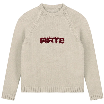 Maglione Arte Pixel Front Knit