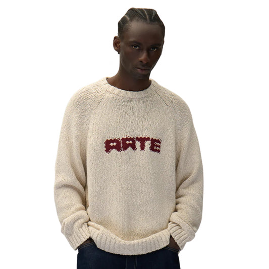 Maglione Arte Pixel Front Knit