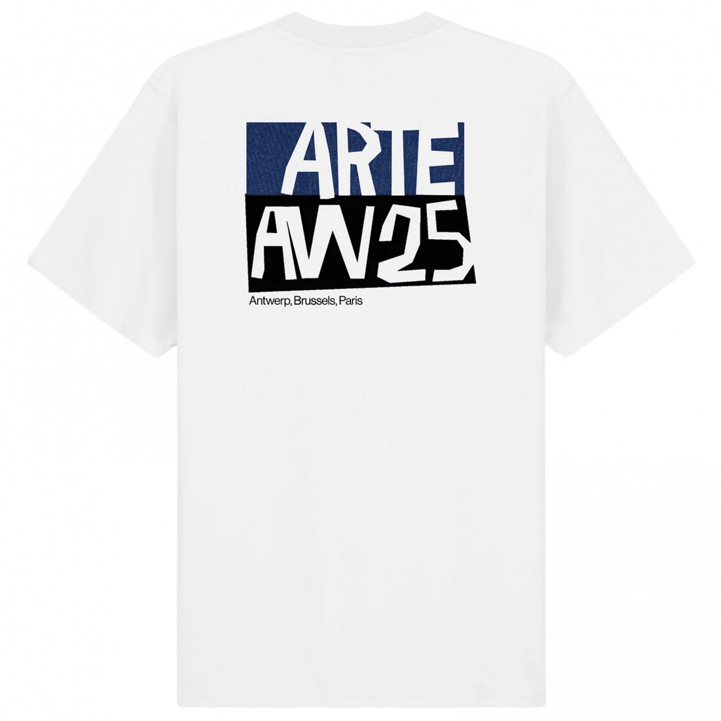 Maglietta Arte Cut Out Print T-shirt