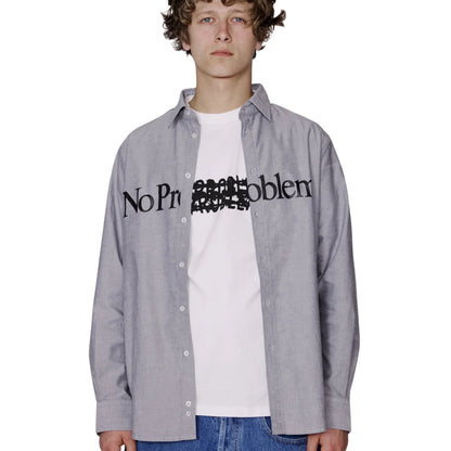 Camicia NoProblemo No Problemo Ls Oxford Shirt