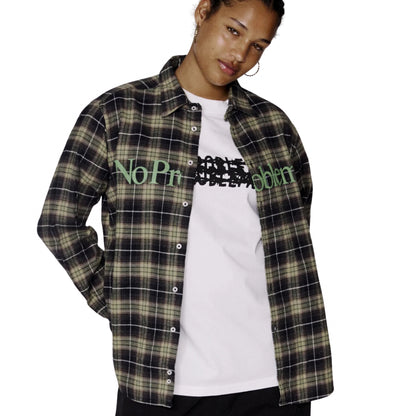 Camicia NoProblemo No Problemo Plaid Shirt