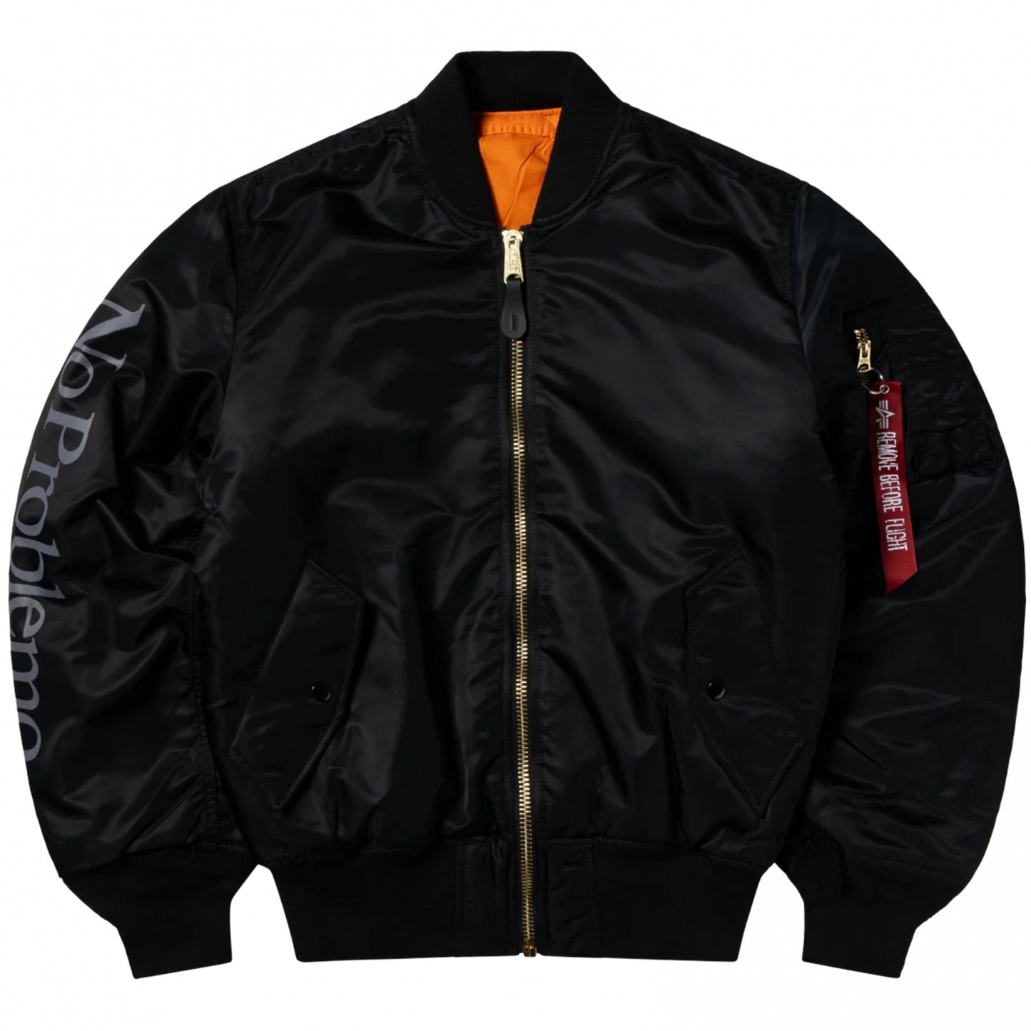 Giacca NP x Alpha Industries No War MA-1 Jacket