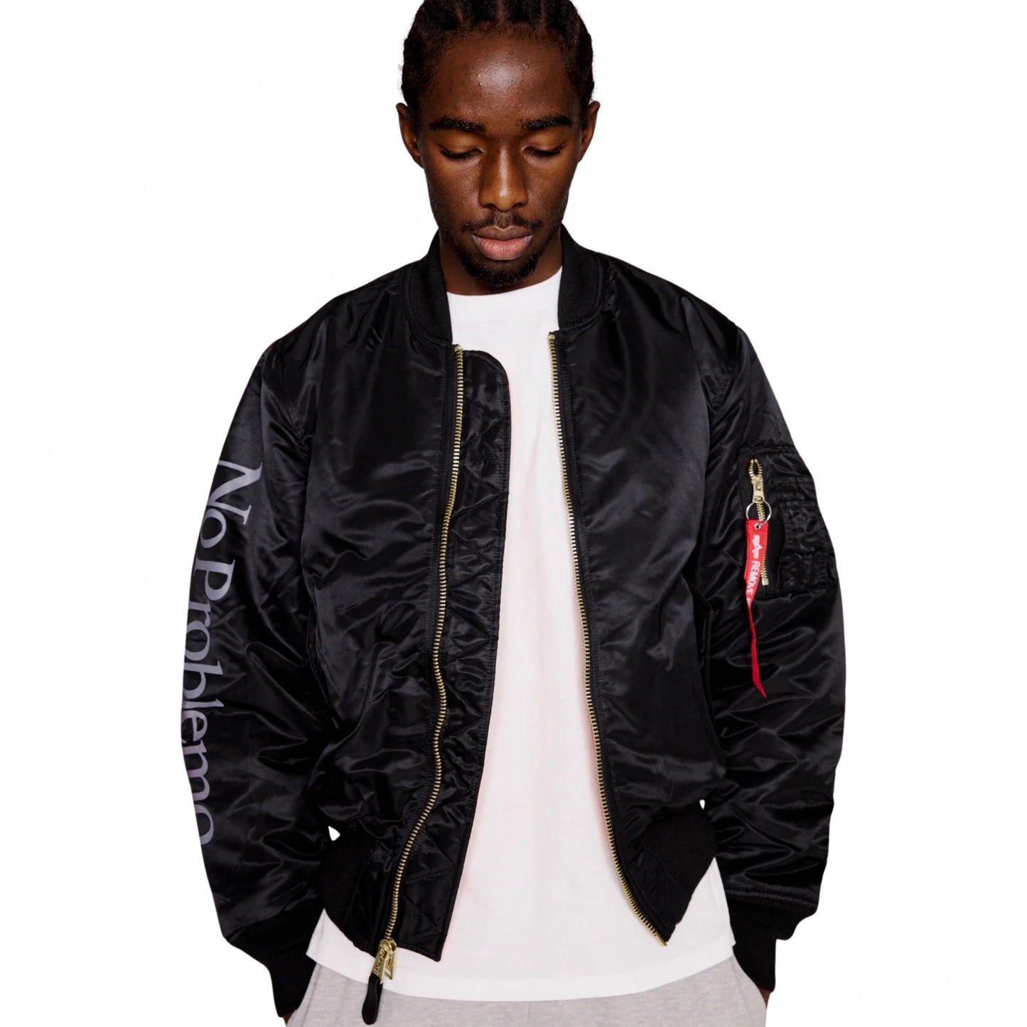 Giacca NP x Alpha Industries No War MA-1 Jacket