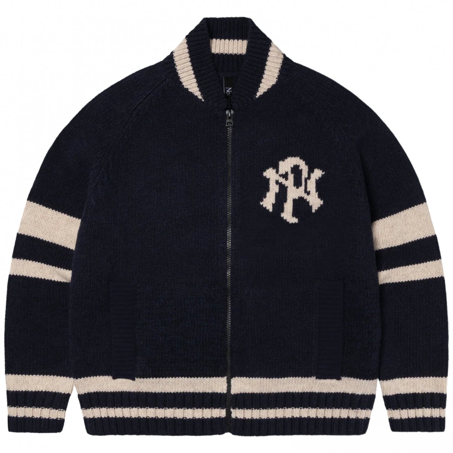 Felpa NoProblemo Nyp Varsity Zip Thru Knit