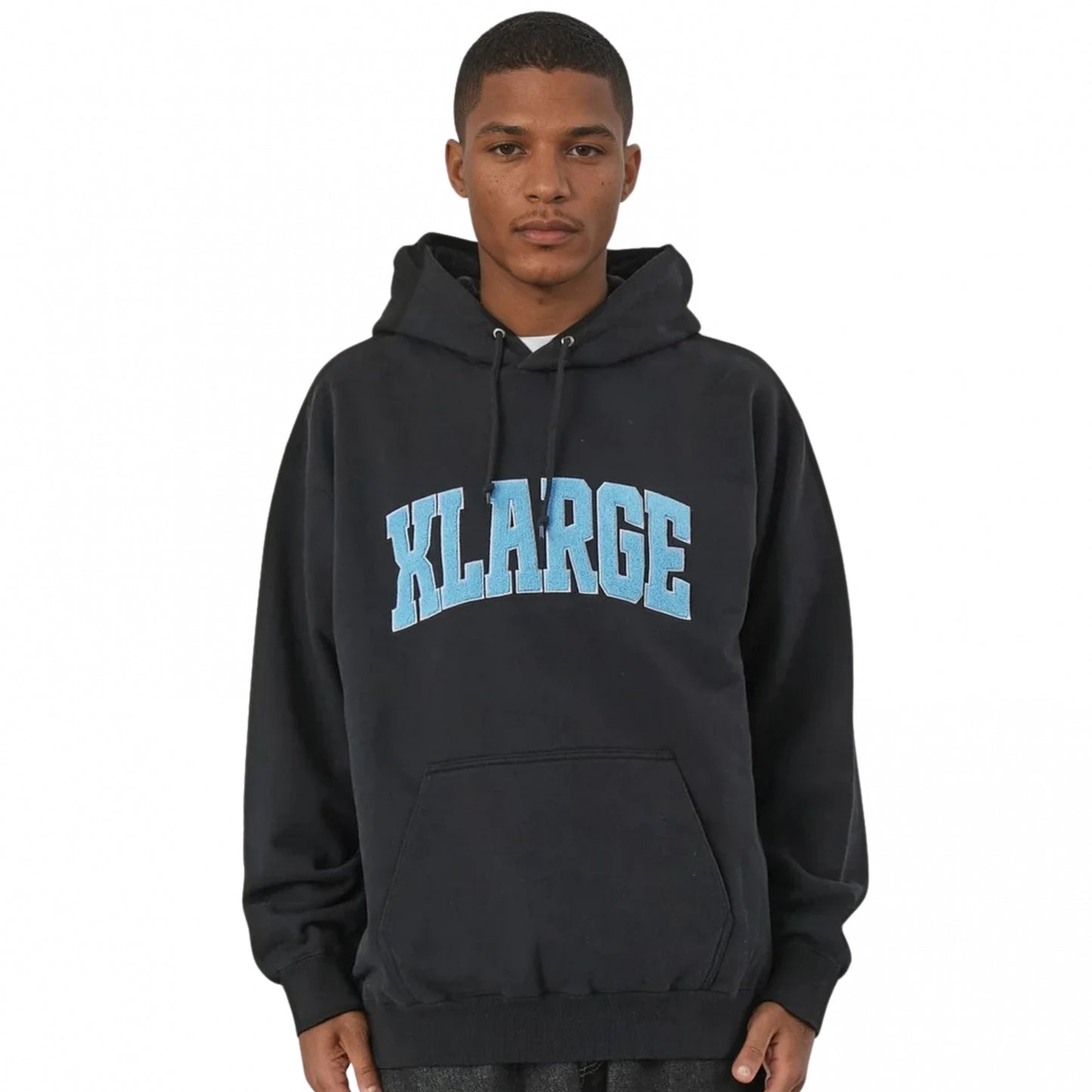 Felpa XLarge Chenille Logo Hooded Sweatshirt