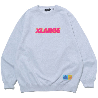 Felpa XLarge Standard Logo Crewneck Sweatshirt