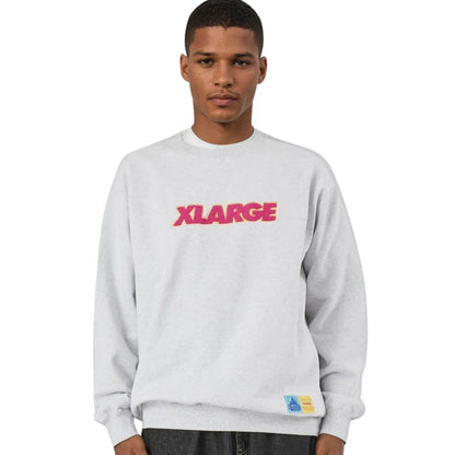 Felpa XLarge Standard Logo Crewneck Sweatshirt