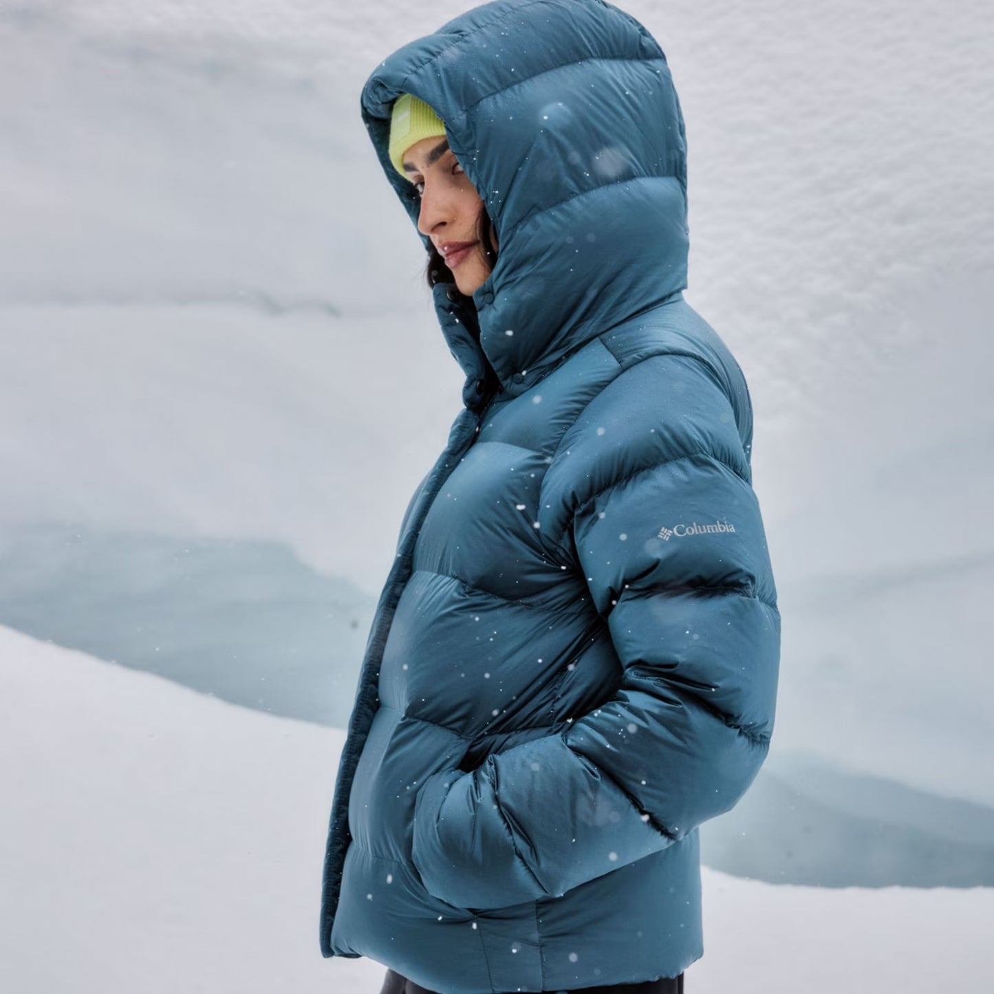 Giubbino Columbia Amaze Puff Hooded Jacket UNICO