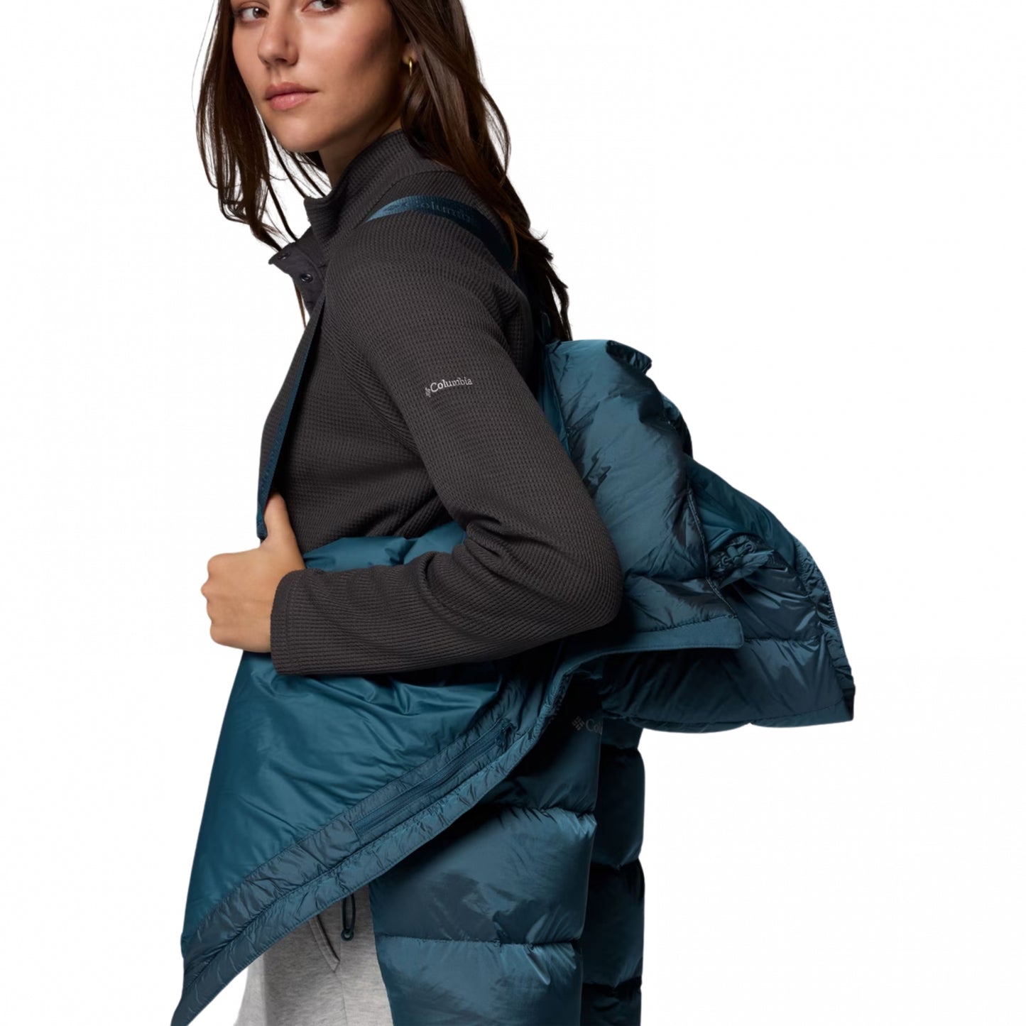 Giubbino Columbia Amaze Puff Hooded Jacket UNICO