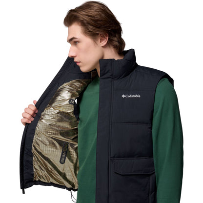 Smanicato Columbia Landroamer Puffer Vest NERO
