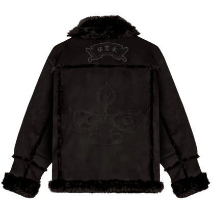 Giacca Grimey Suede Sherpa Jacket NERO