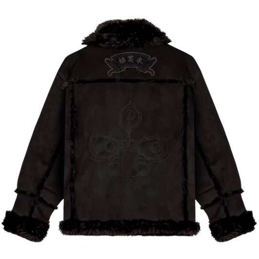 Giacca Grimey Suede Sherpa Jacket NERO