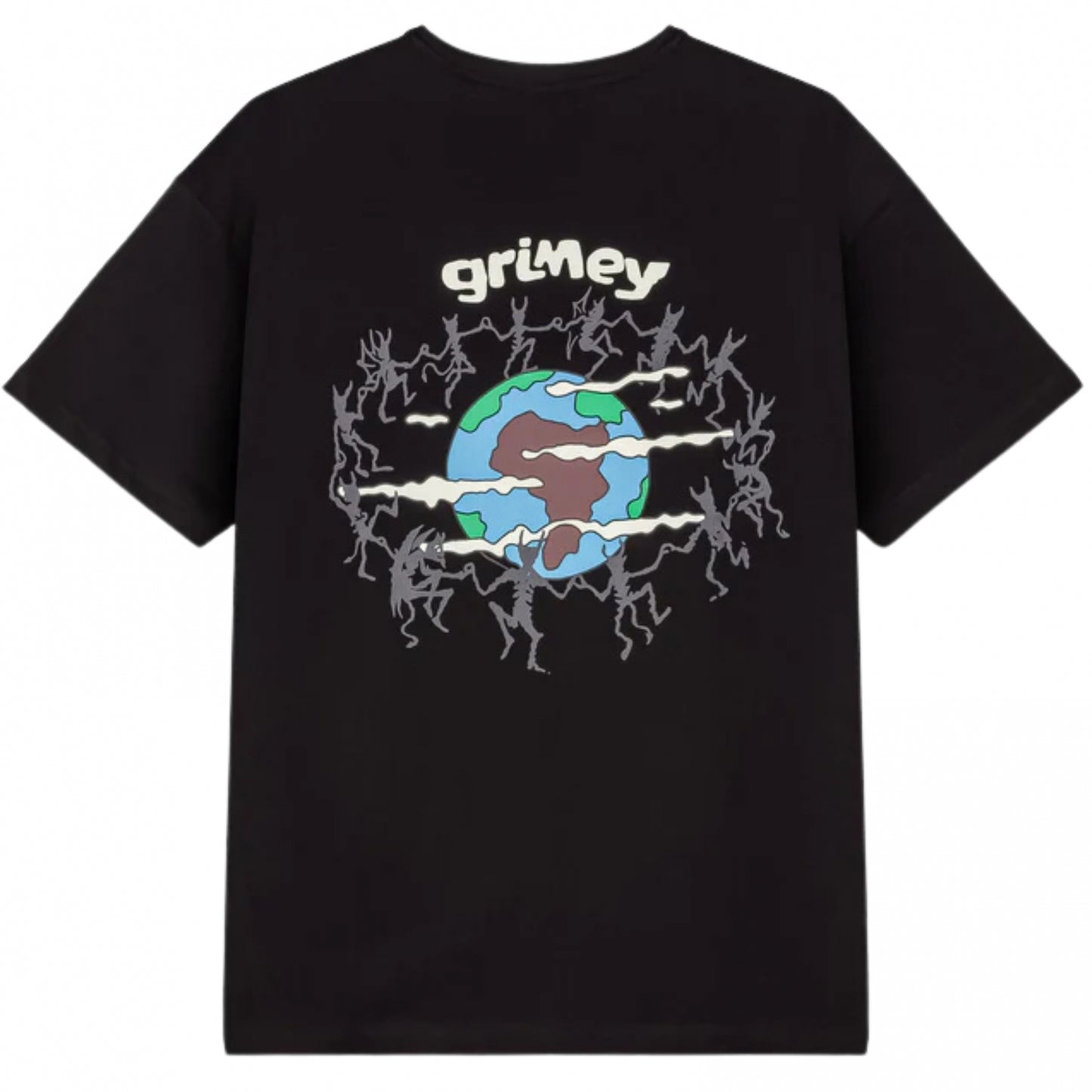 Maglietta Grimey Regular Tee NERO