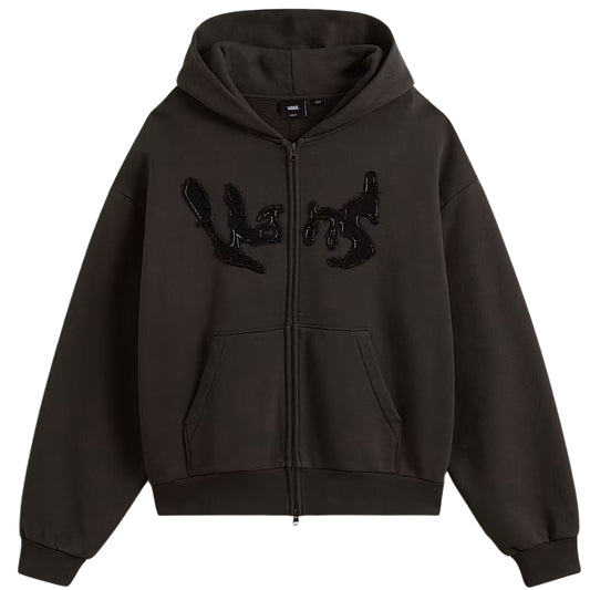 Giacca Vans Raw Instinct Full Zip Hoodie NERO