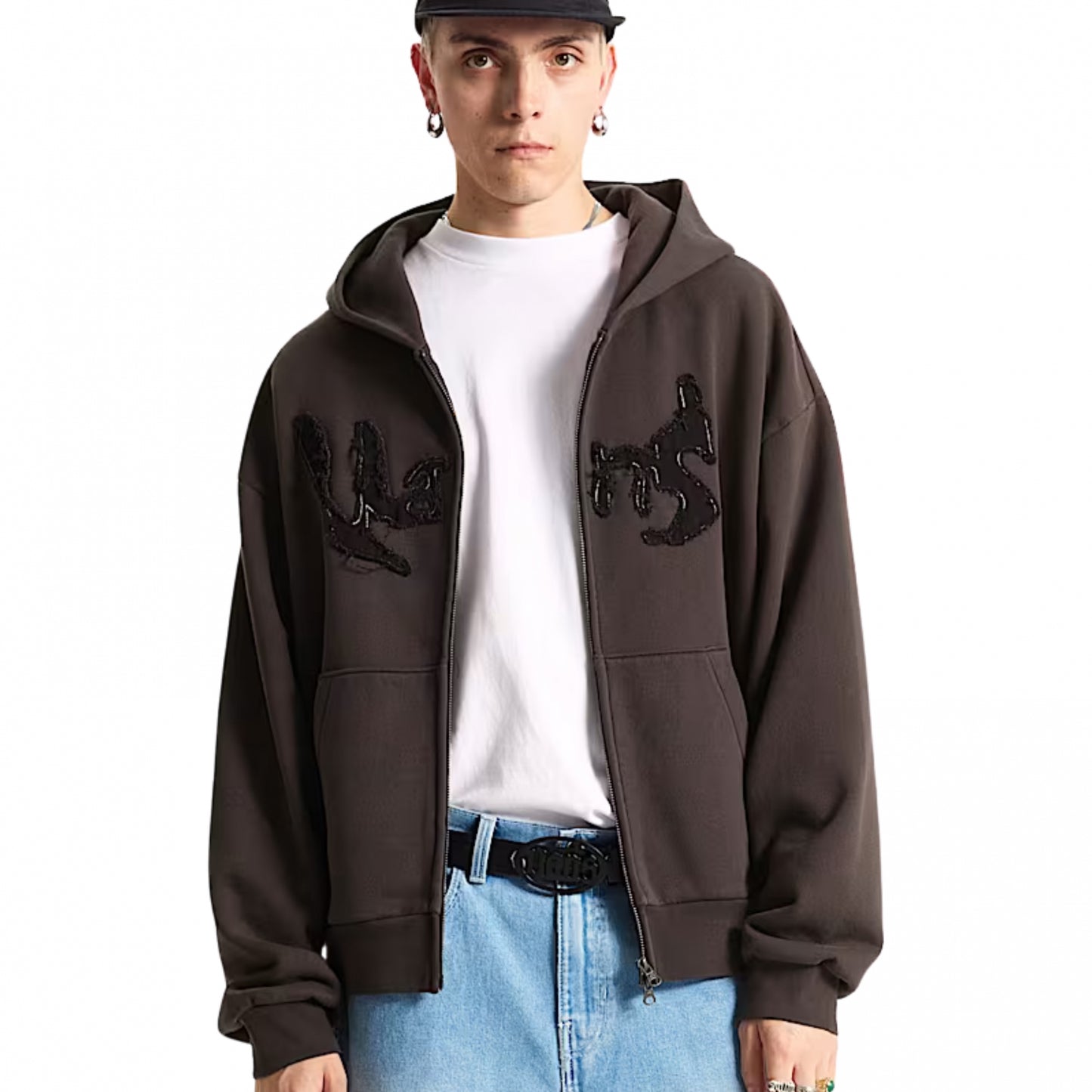 Giacca Vans Raw Instinct Full Zip Hoodie NERO