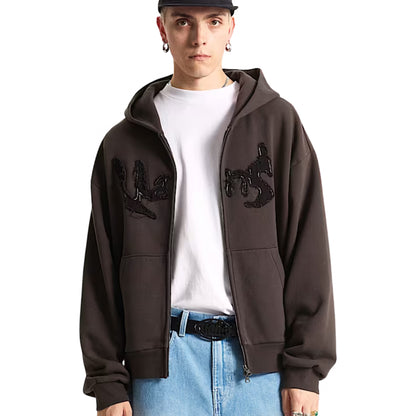 Giacca Vans Raw Instinct Full Zip Hoodie NERO