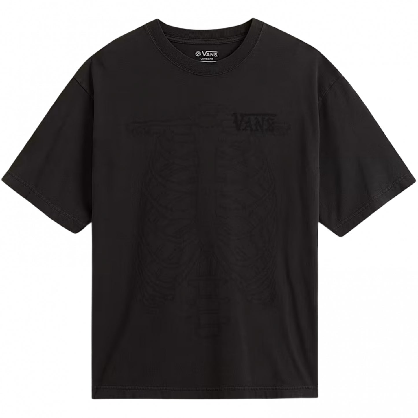 Maglietta Vans MTE Ribcage Reversible SS Tee NERO