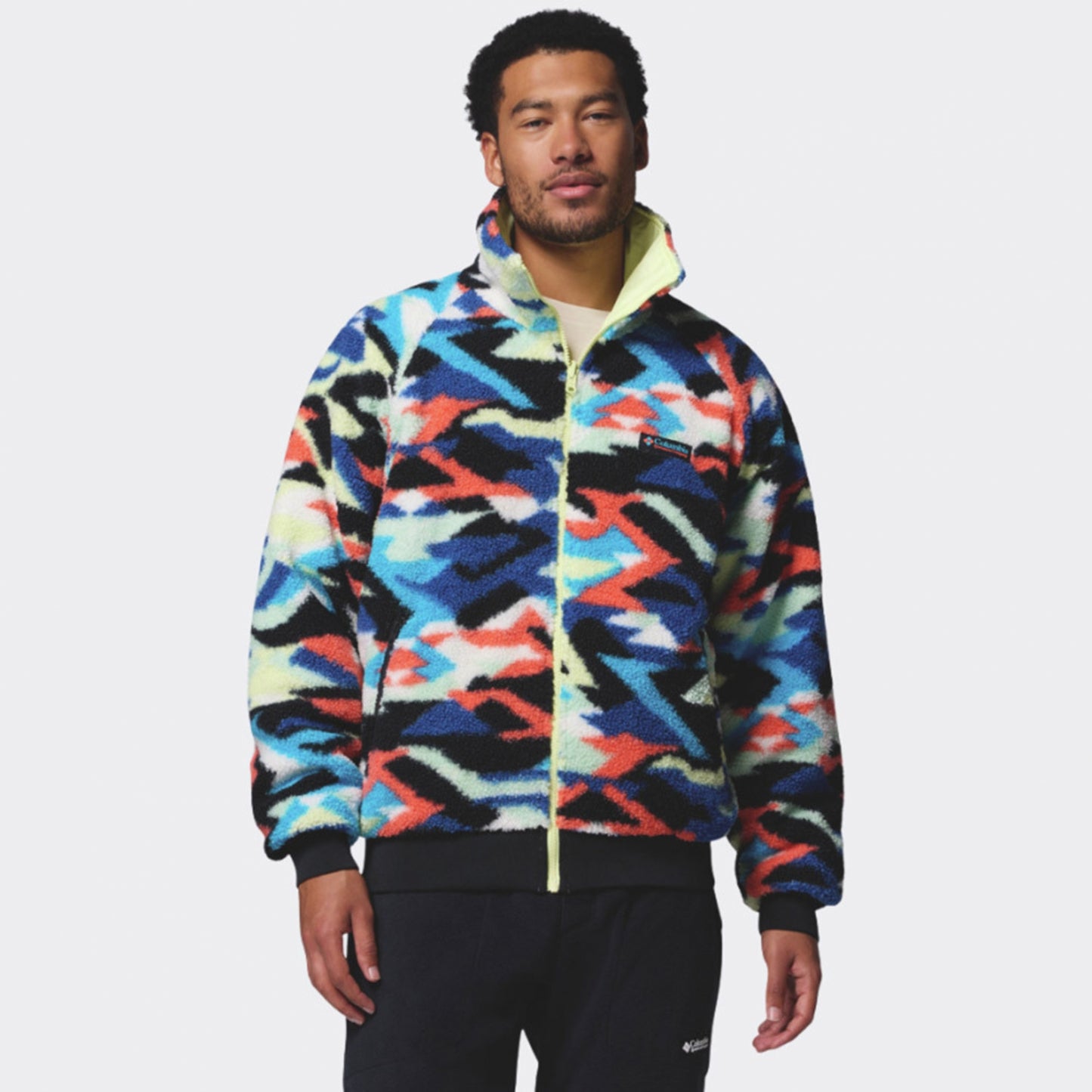 Giubbino Columbia Powderkeg II Remastered Intercha AZZURRO