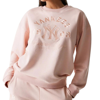 Felpa Donna New Era MLB Tonal Graphic Crew NEYYAN UNICO